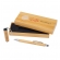 Bambusowy długopis i latarka w pudełku Pelak