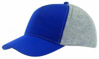 5 segmentowa czapka baseballowa UP TO DATE, niebieski, szary