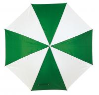 Automatyczny parasol DANCE, zielony, biały