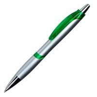 Długopis Fatso, zielony/srebrny