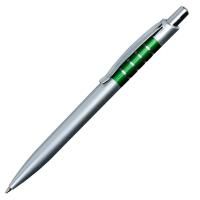 Długopis Sendero, zielony/srebrny
