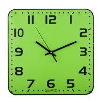 Zegar ścienny Cuadrado, zielony