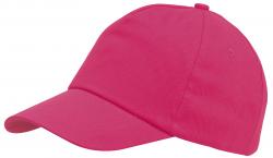 5-segmentowa czapka FAVOURITE, różowy