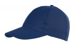 6 segmentowa czapka PITCHER, ciemnoniebieski
