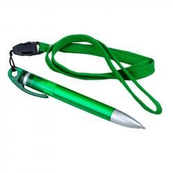Długopis Lanyard, zielony