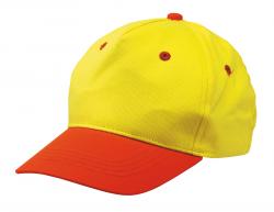 Dziecięca czapka baseballowa CALIMERO, żółty, pomarańczowy