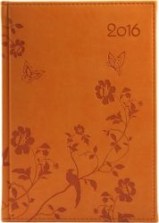 Kalendarz 2016 A5 Vivella z motywami kwiatów