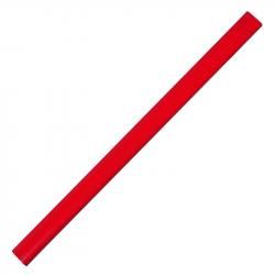 Ołówek stolarski, czerwony