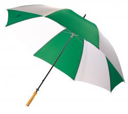Parasol golf RAINY, zielony/biały
