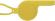 Gwizdek Claxo żółty