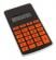 Kalkulator &Prime;Touchy&Prime;, czarno-pomarańczowy