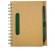 Notes eco 130x175/70k linia z długopisem, zielony/beżowy